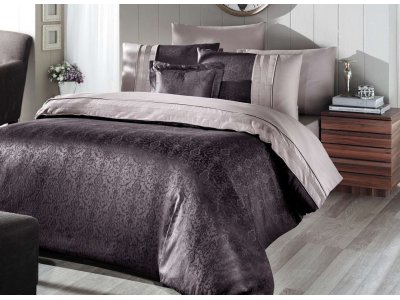 Постельное белье First Choice - VIP London Brown (Турция), евро комплект Постельное белье First Choice - VIP London Brown (Турция), евро комплект